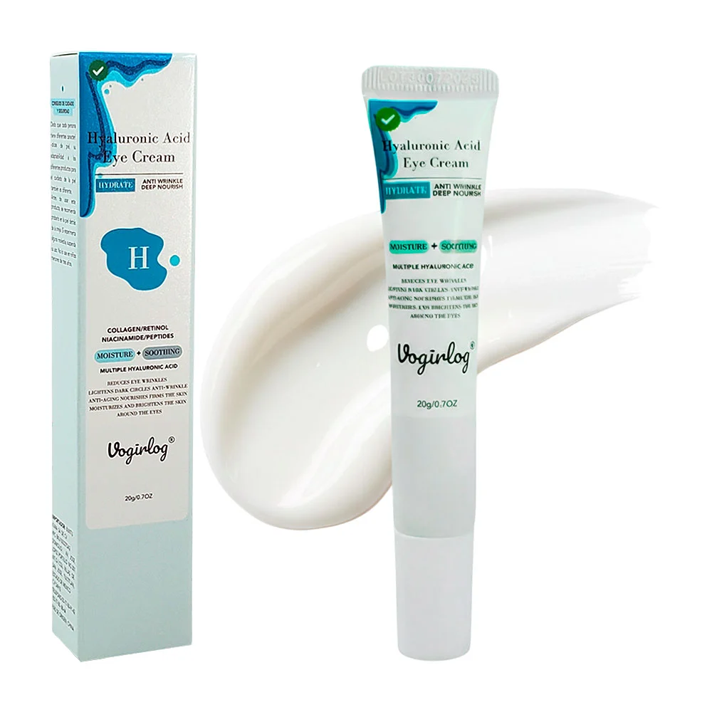 Contorno de ojos con ácido hialurónico vogirlog, hidrata, desinflama,…