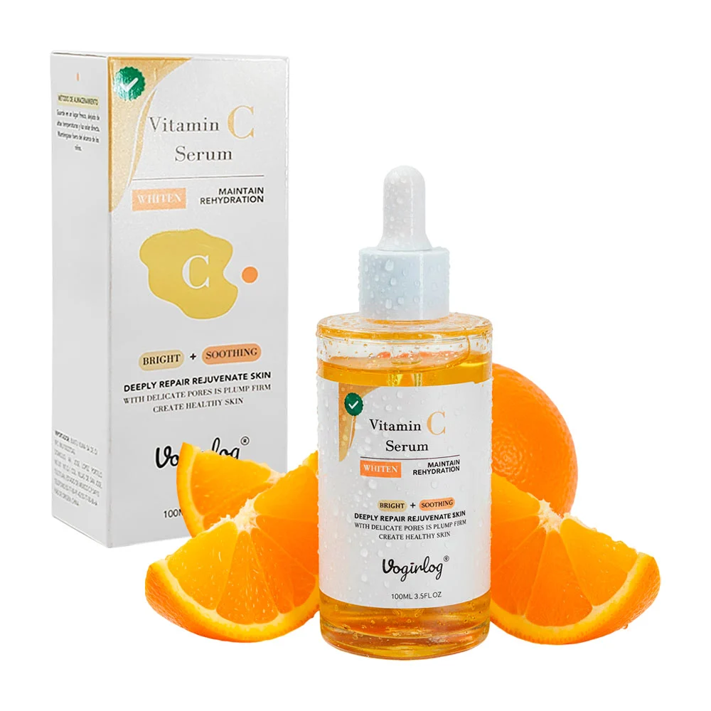 Suero de vitamina c vogirlog, ilumina, aclara, unifica, repara y reju…