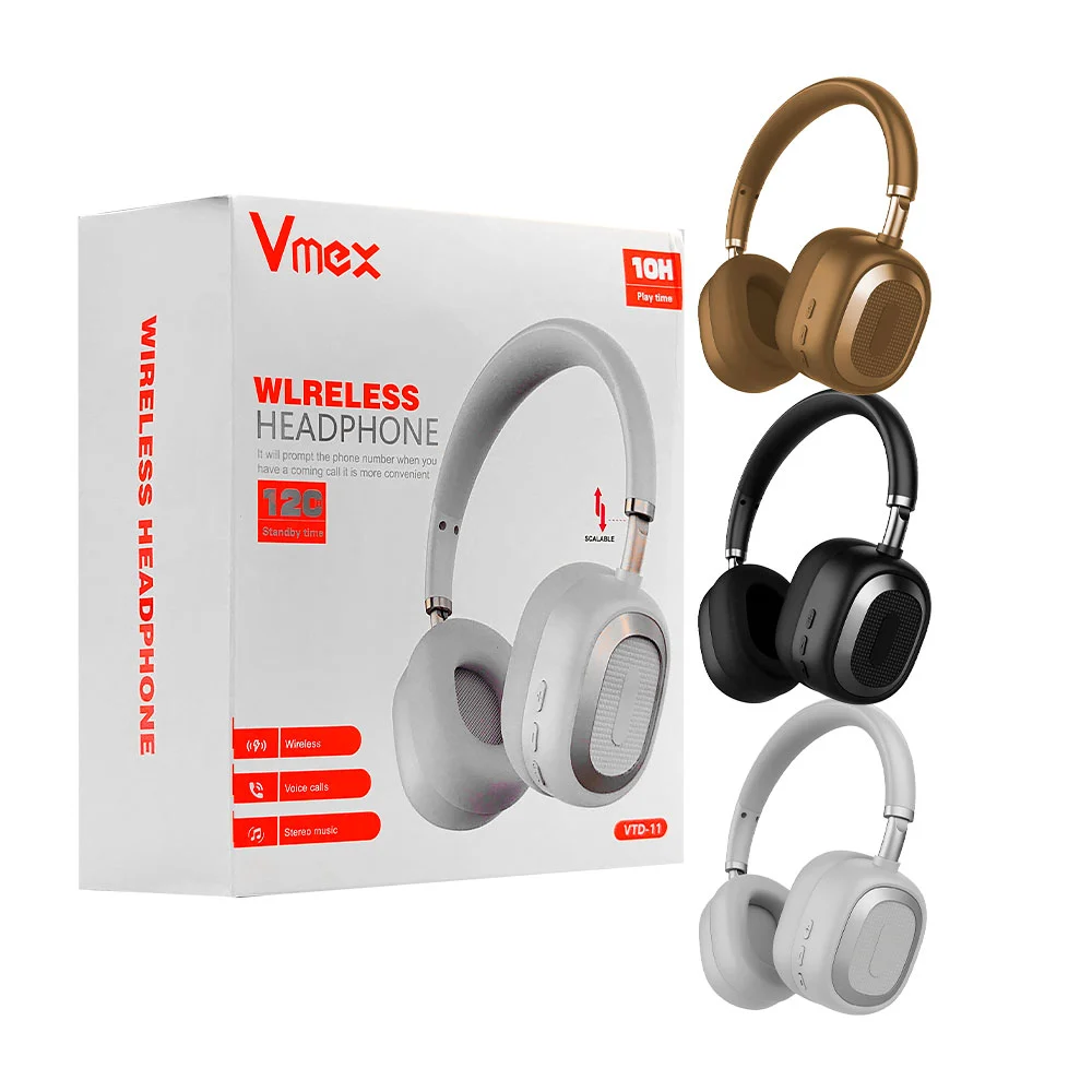 Audífonos vmex, manos libres, inalámbricos con sonido estéreo, varied…