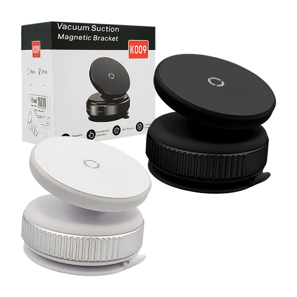 Soporte magnético para el celular, sujeción por ventosa y giro 360, v…