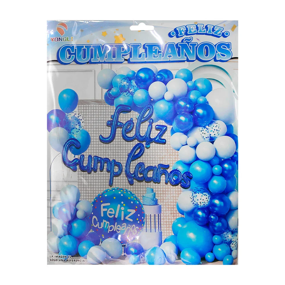Kit decorativo para fiesta de feliz cumpleaños con 60pcs / yongli / y…