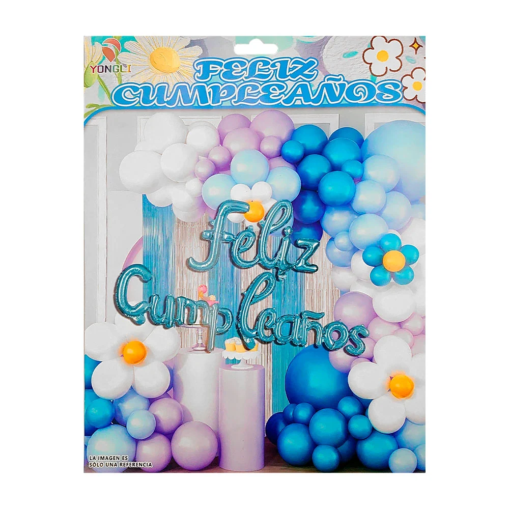 Kit decorativo para fiesta de feliz cumpleaños con 59pcs / yongli / y…