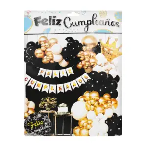 Kit decorativo para fiesta de feliz cumpleaños con 58pcs / yongli / y…