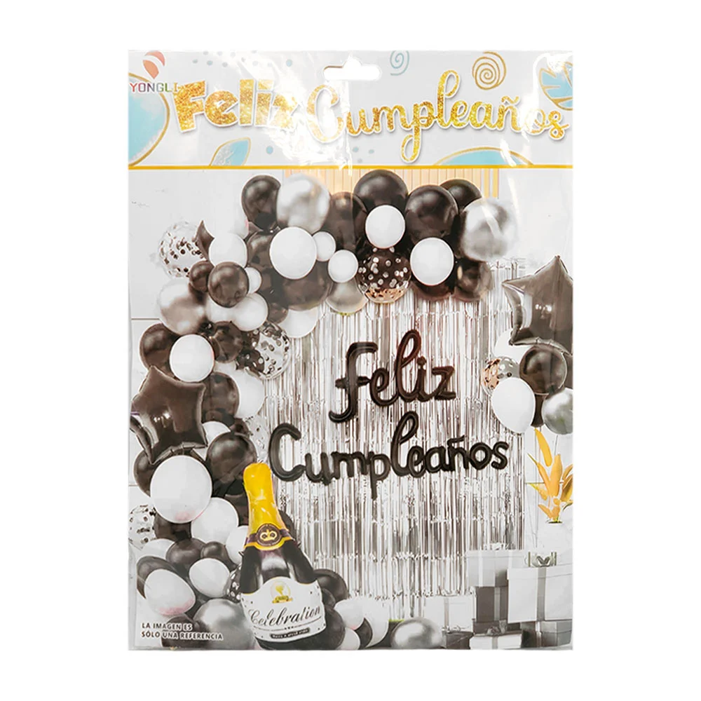 Kit decorativo para fiesta de feliz cumpleaños con 48pcs / yongli / y…