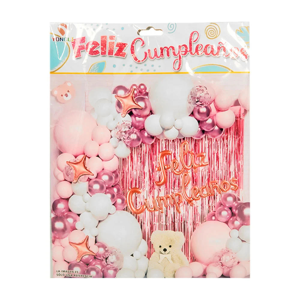 Kit decorativo para fiesta de feliz cumpleaños con 65pcs / yongli / y…