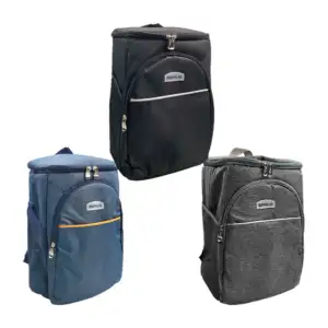 Lonchera tipo mochila brivilas con 3 compartimientos, 26x20x36cm, var…