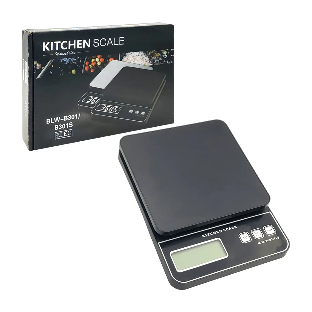 Báscula gramera pequeña, pantalla digital, capacidad máxima 5 kilos /…