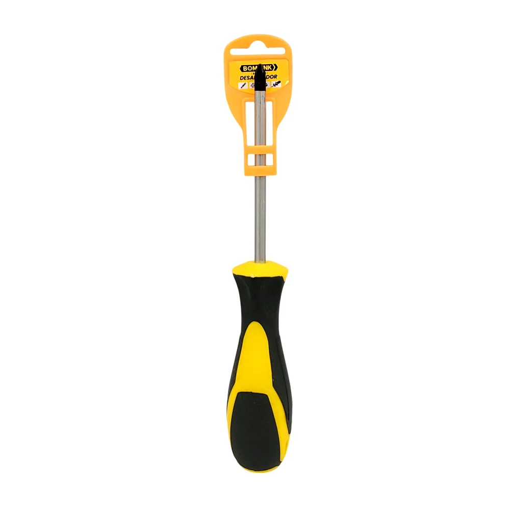 Desarmador de cruz, bicolor, con mango antiderrapante, 20 cm / BOM-11…