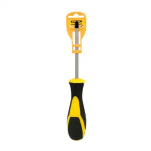 Desarmador de cruz, bicolor, con mango antiderrapante, 21 cm / BOM-11…