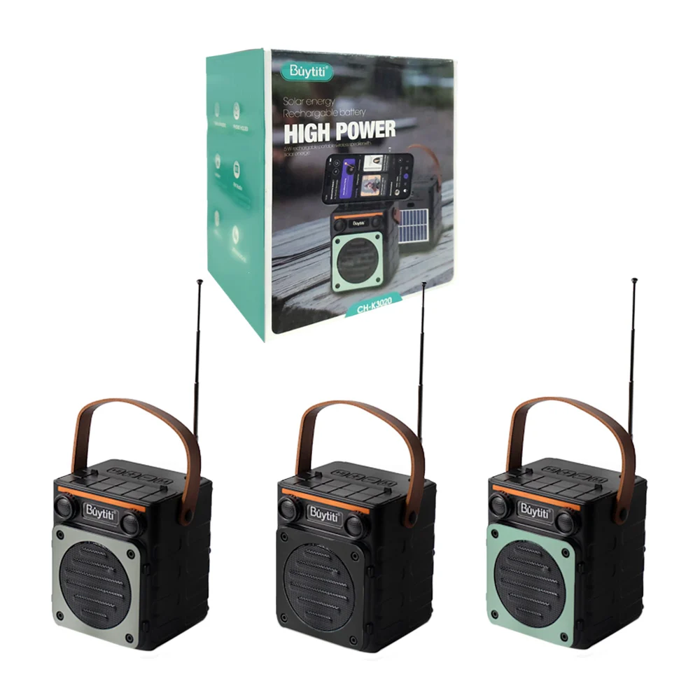 Bocina solar bluetooth pequeña, soporte para celular y entrada usb + …