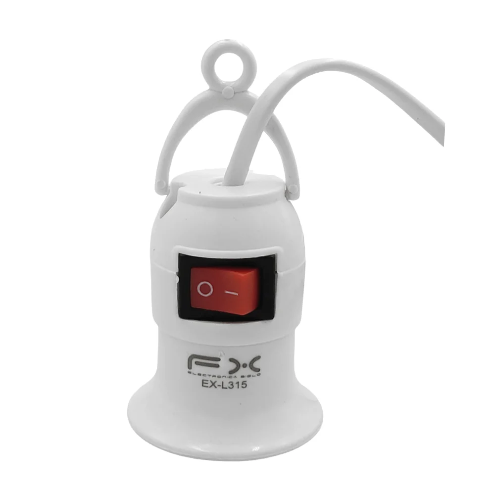 Socket fx con apagador y con extensión de 5 metros / ex-l315