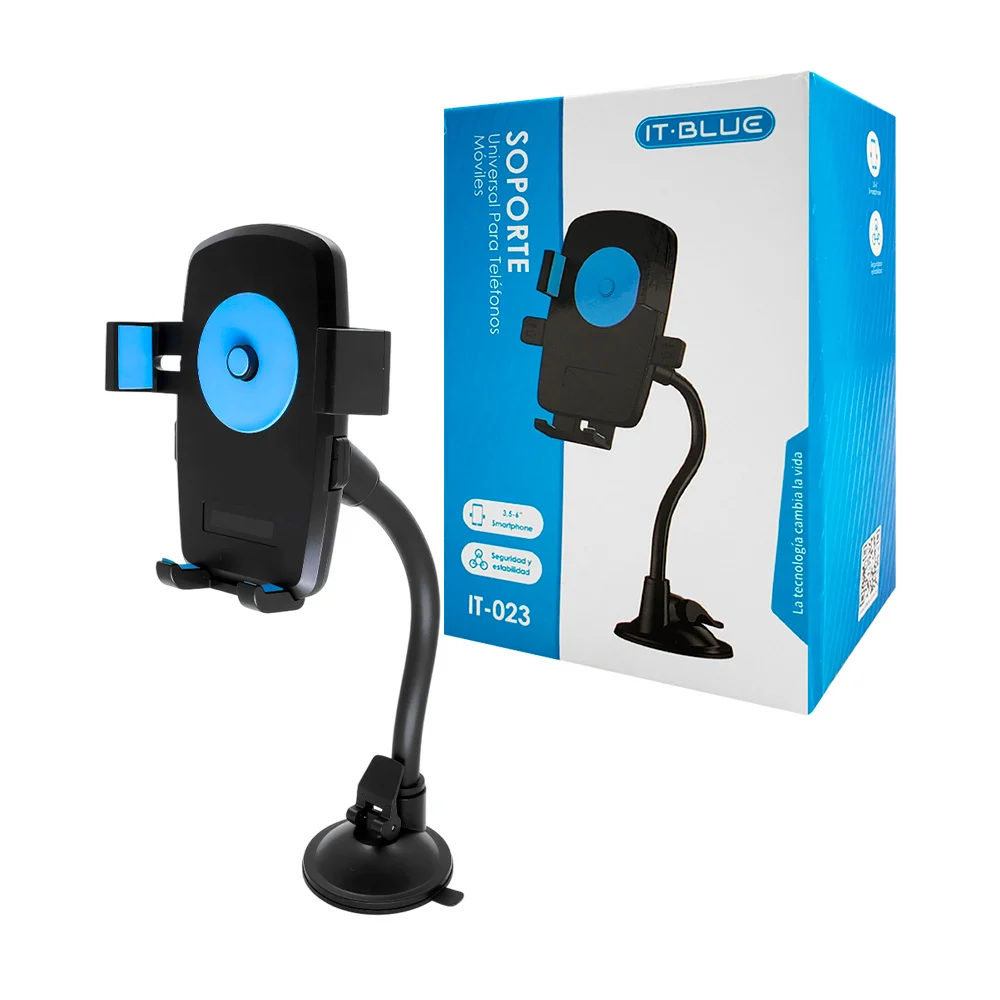 Soporte ajustable para celular, giro de 360 grados ventosa de segurid…