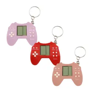Llavero mini game consola mini gamepad con 27 juegos, variedad de col…