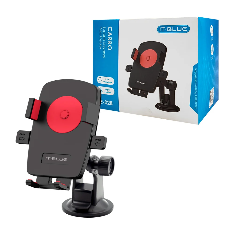 Soporte ajustable para celular, con ventosa de seguridad, giro de 360…