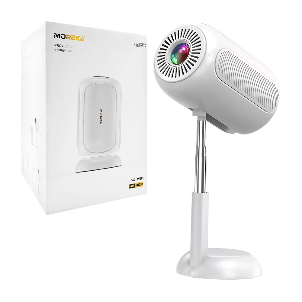 Proyector inteligente de alta definición cilíndrico, 5g+wifi, 4k hdr,…