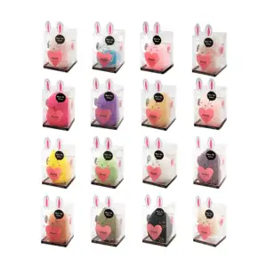 1pza Esponja para aplicar maquillaje, variedad de colores / make up s…