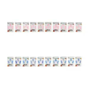 Blíster con 6 velas + vela en forma de número, varios colores / party…