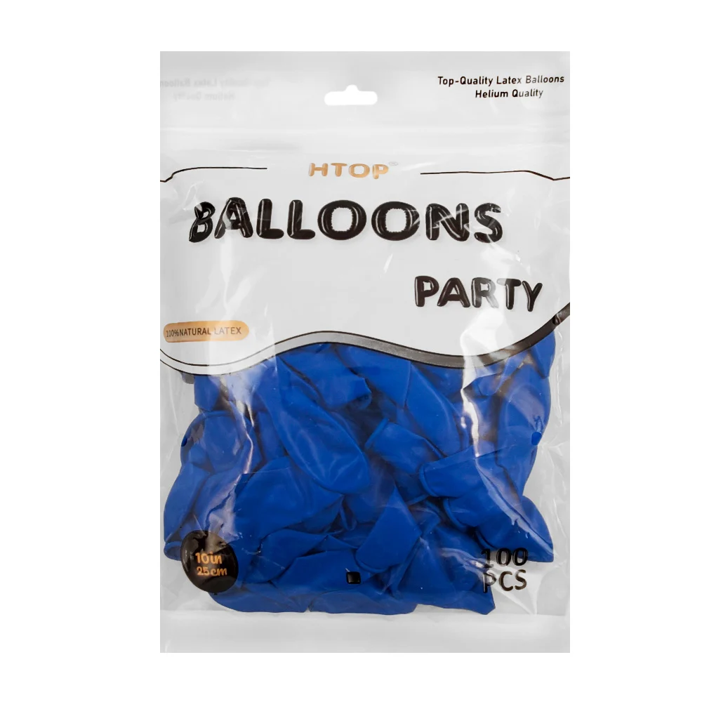 Paquete con 100 globos de látex del número 10, variedad de colores / …