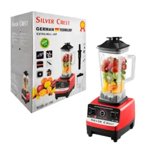 Licuadora de plástico silver crest, capacidad de 2.0L + exprimidor y …