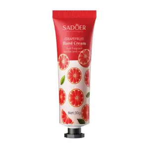 Crema hidratante para manos de toronja, suaviza y humecta, 30g