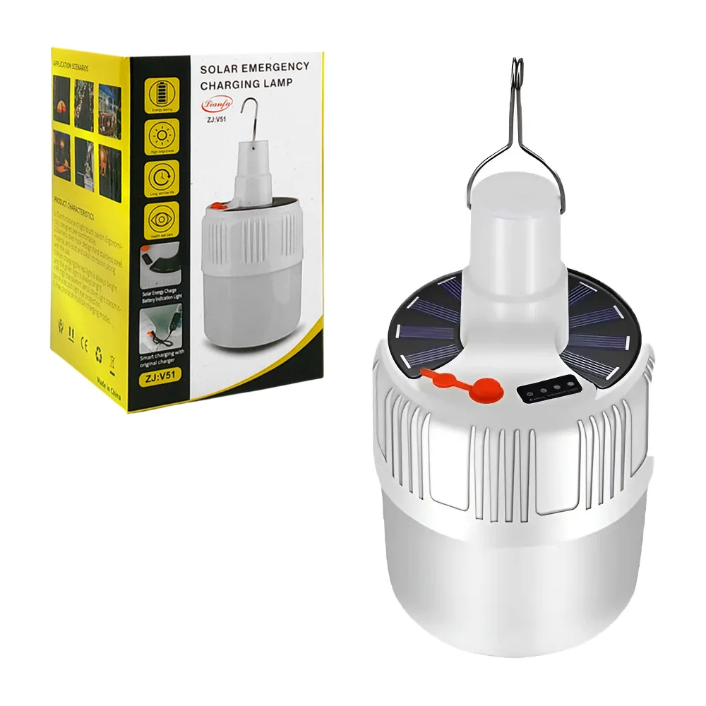 Lámpara solar de emergencia colgante, 9.5x16.5cm / lianfa / zj:v51
