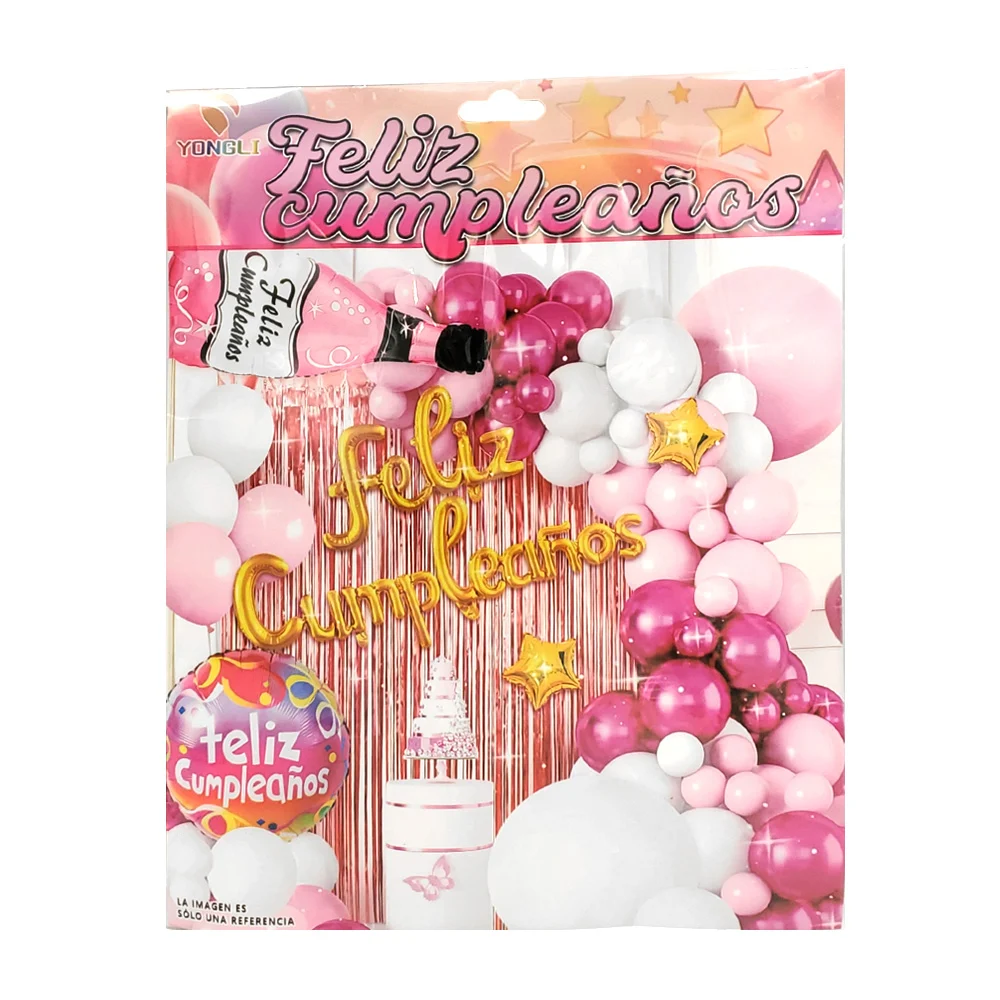 Kit decorativo para fiesta de feliz cumpleaños con 53pcs / yongli / y…