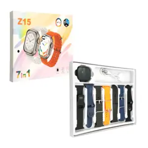 Reloj Smart watch z15 con 7 correas intercambiables, 7 in 1 / zy-z15