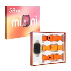 Smart watch s9 mini con 3 correas intercambiables, variedad de colore…