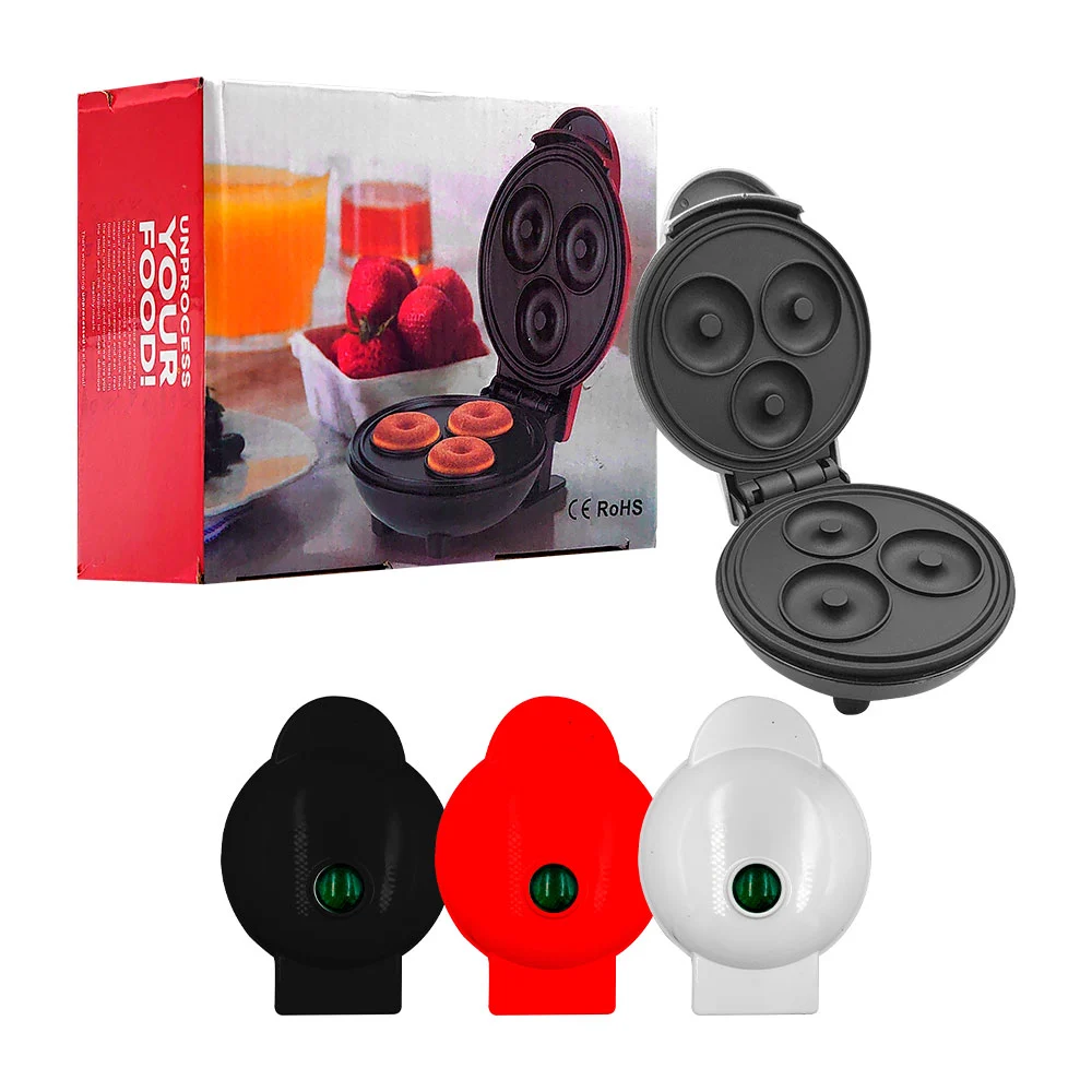 Máquina exprés de 4´ con 3 espacios para hacer mini donas, 350w / 157…