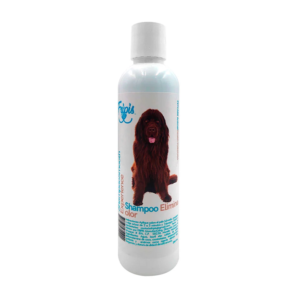 Shampoo fripis para eliminar malos olores de mascotas, 250ml / 351244