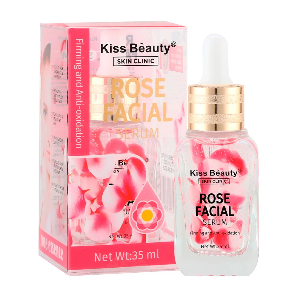Serum facial con extracto de rosas, iluminador y relajante facial, 35…