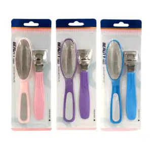 Blíster con lima para los pies + cortauñas ergonómico para el cuidado…