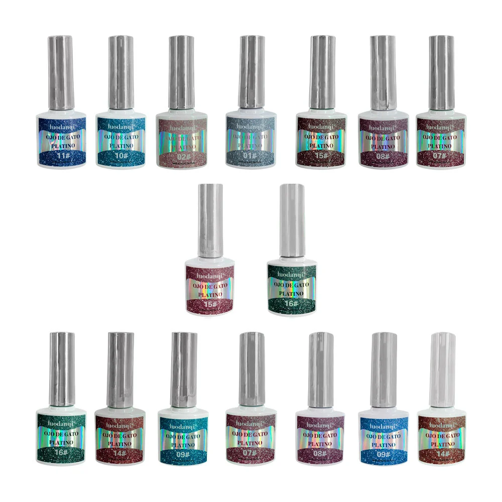 1pz esmalte con efecto ojo de gato, 10ml, variedad de tonalidades / 9…