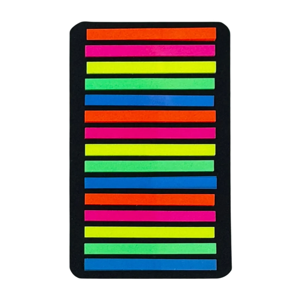 Post it - nota adhesivas 8x8cm, 5 bloques de color en tonos neón / ar…
