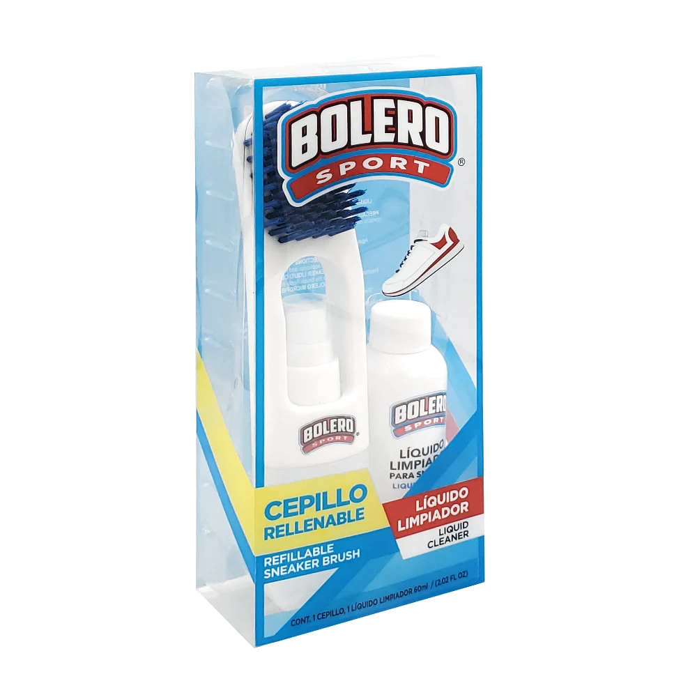 Kit de cepillo ergonómico y spray rellenable + líquido limpiador para…