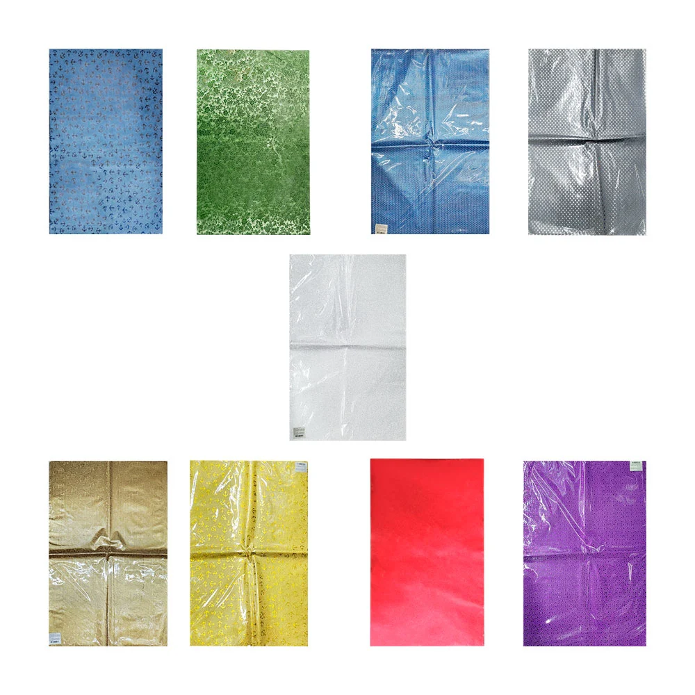 Paquete con 20 pliegos de papel doble cara con diseño abrillantado pa…