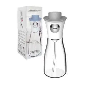 Botella de vidrio dispensadora para aceite en spray / pressure inject…