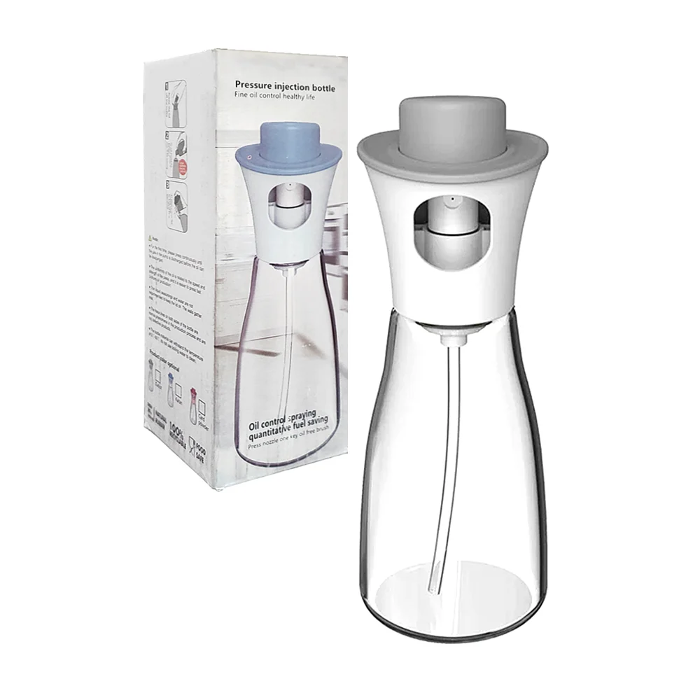 Botella de vidrio dispensadora para aceite en spray / pressure inject…