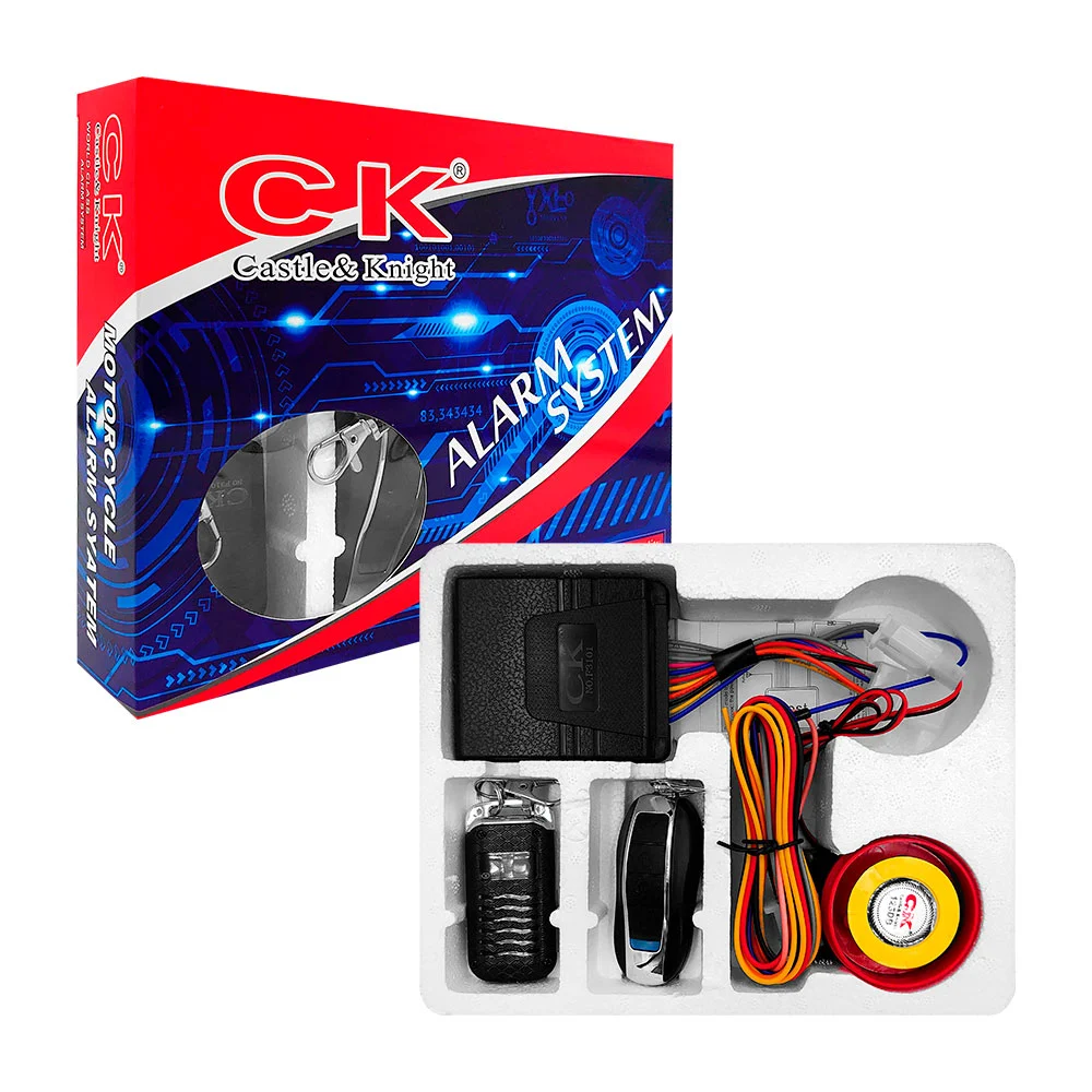 Set de alarma para motocicleta multifuncional con accesorios / alarm …
