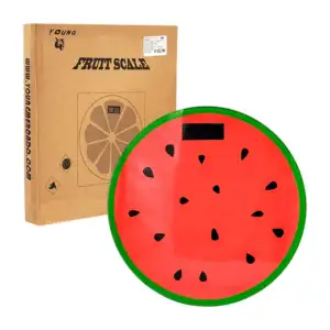Báscula digital Young personal con capacidad de 180kg con diseño de f…