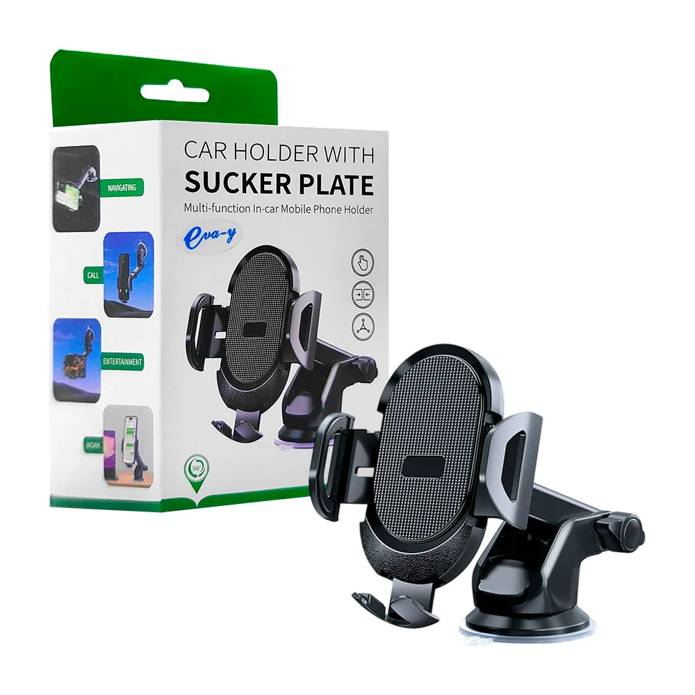 Soporte ajustable para carro con ventosa de seguridad, 360 grados, un…