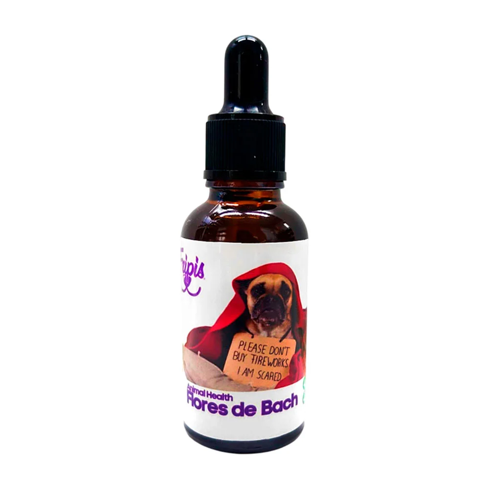 Frasco con esencia flores de bach para el miedo y el pánico, 30ml / f…