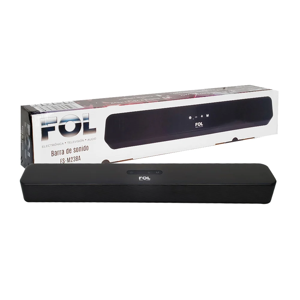 Barra fol de sonido, sonido estéreo, puerto usb, tf + control remoto …
