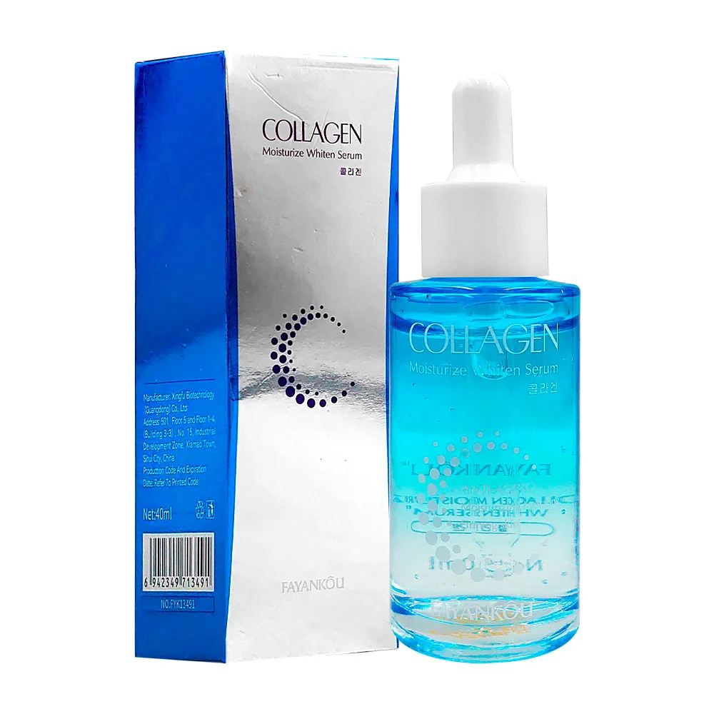 Serum fayankou con colágeno para blanquear e hidratar la piel, 40ml /…