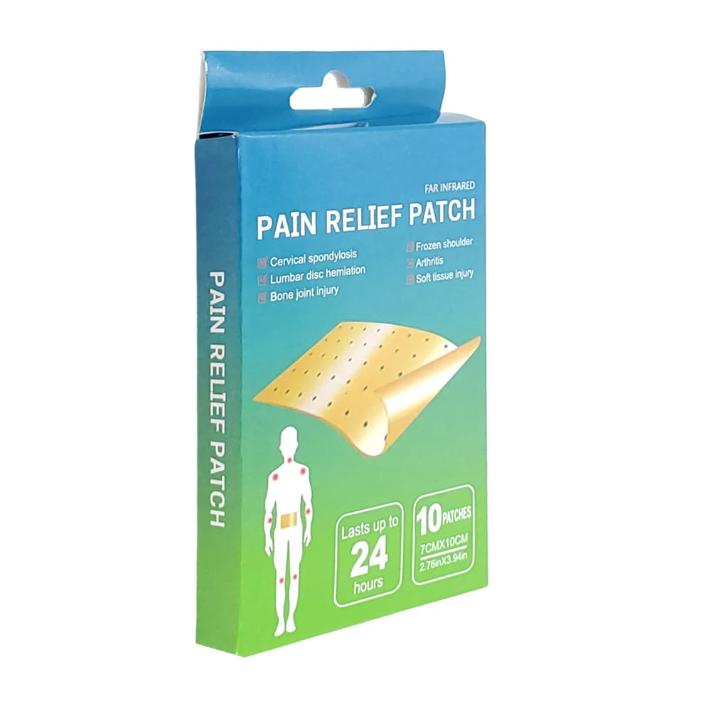 Paquete con 10 parches para calmar el dolor de las articulaciones, 7x…