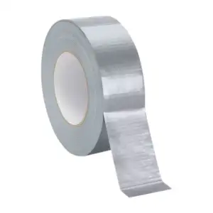 Cinta gris de alta resistencia, 4.8cmx8m con malla textil