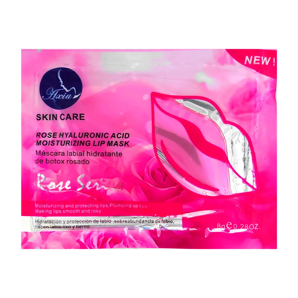 Mascarilla para labios hidratante de rosas con ácido hialurónico / hc…