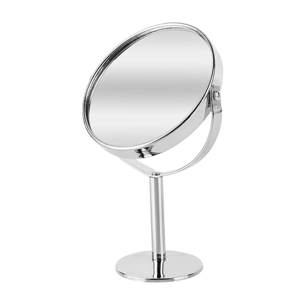 Espejo circular doble con aumento para tocador, 17cm / hgy-1019