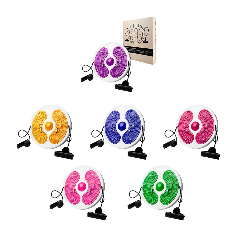Disco giratorio para ejercitar la cintura, variedad de colores