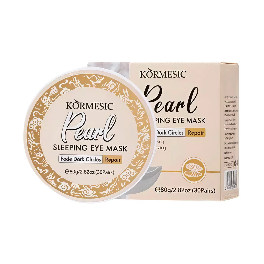 Caja con 30 pares de mascarillas para ojos con extracto de perla para…